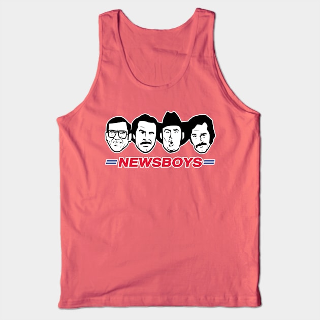 NewsBoys Tank Top by zombiedollars